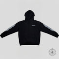 Chrome Hearts Eye Chart Dagger Hoodie in Black/Pink