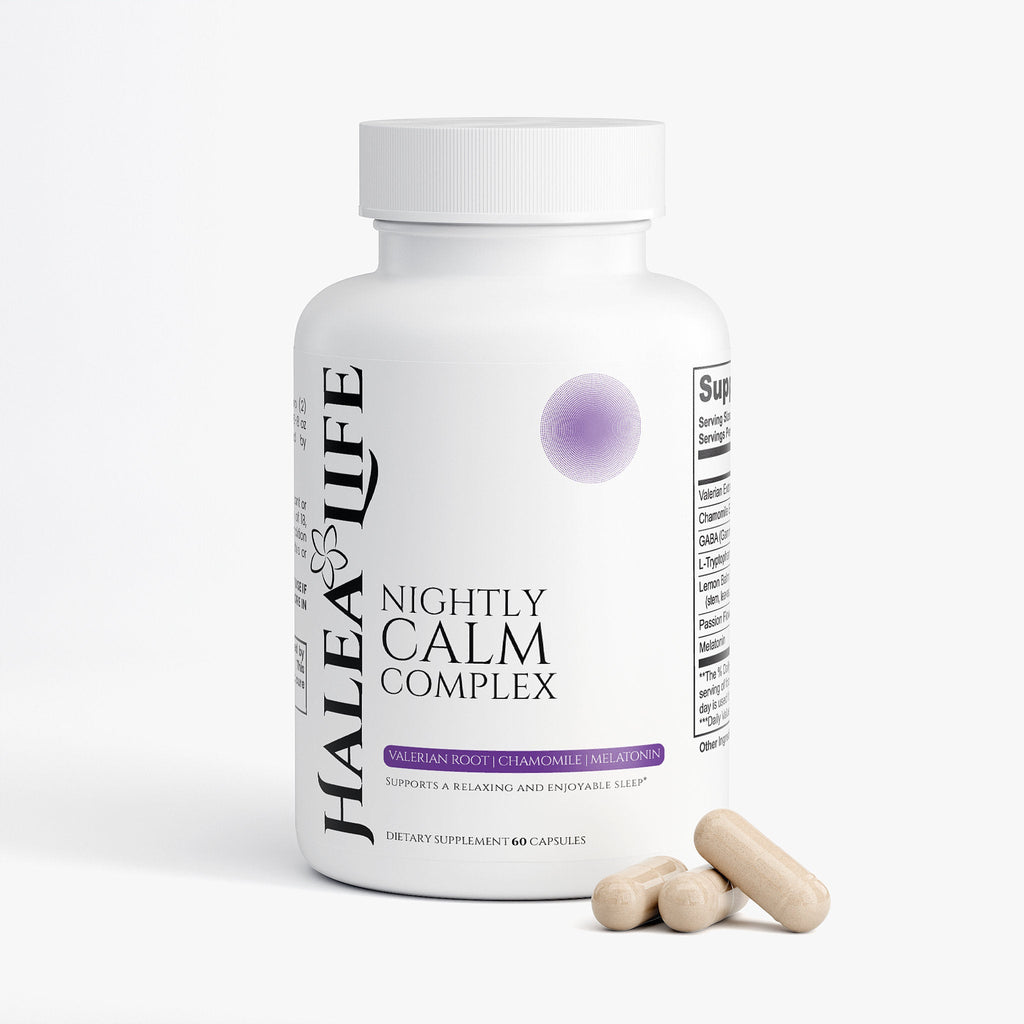 Sleep Support Capsules | Valerian, Chamomile, GABA & Melatonin