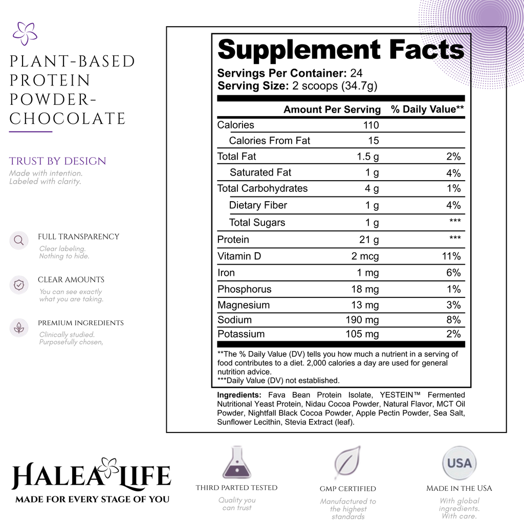 Chocolate Plant-Based Protein Powder