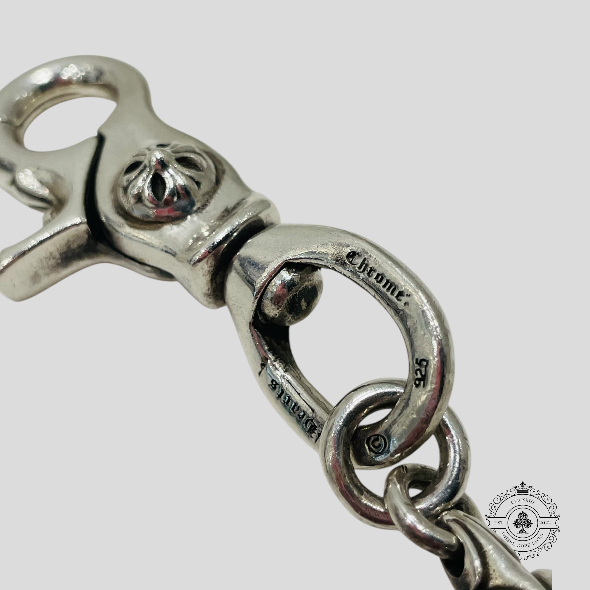 Chrome Hearts Plus Cross Wallet Chain