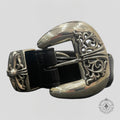 Chrome Hearts 3 Piece Belt in Black