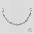 Louis Vuitton Western Chain Belt/Bag Charm in Aged Silver