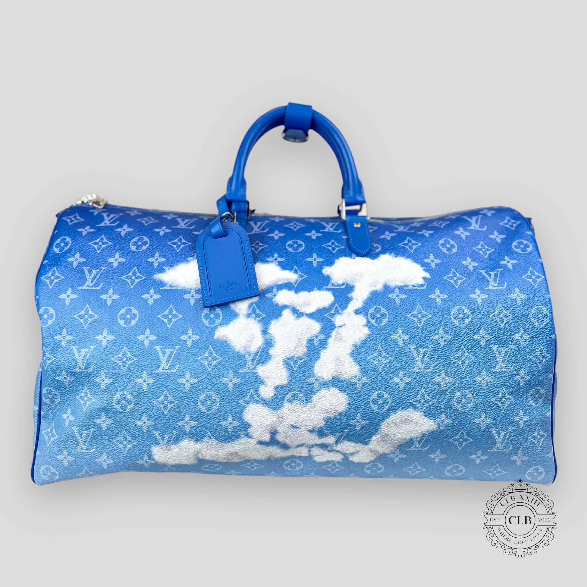 LOUIS VUITTON KEEPALL BANDOULIERE 50 CLOUDS MONOGRAM