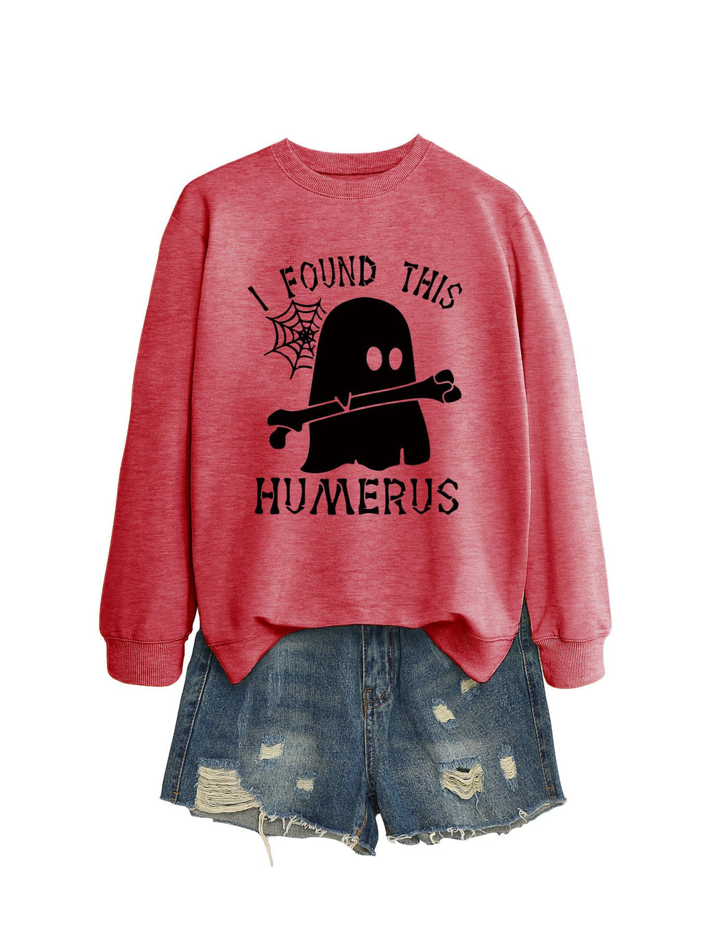 J'AI TROUVÉ CE SWEAT-SHIRT À COL ROND HUMÉRUS