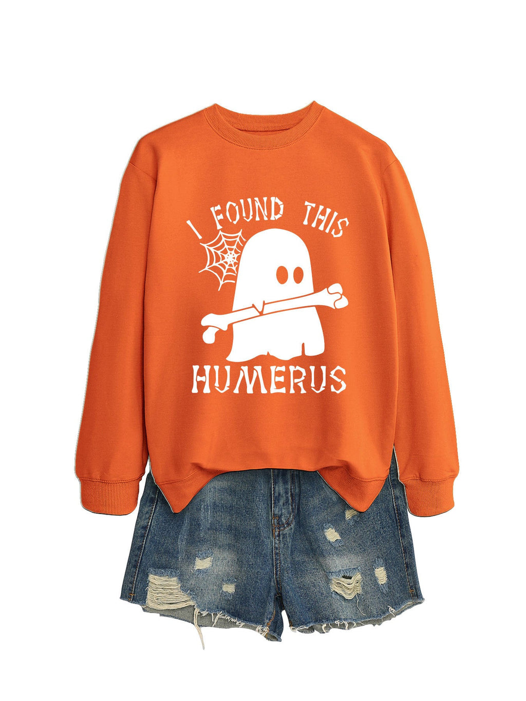 J'AI TROUVÉ CE SWEAT-SHIRT À COL ROND HUMÉRUS