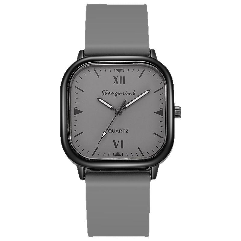 Montre unisexe à quartz carrée