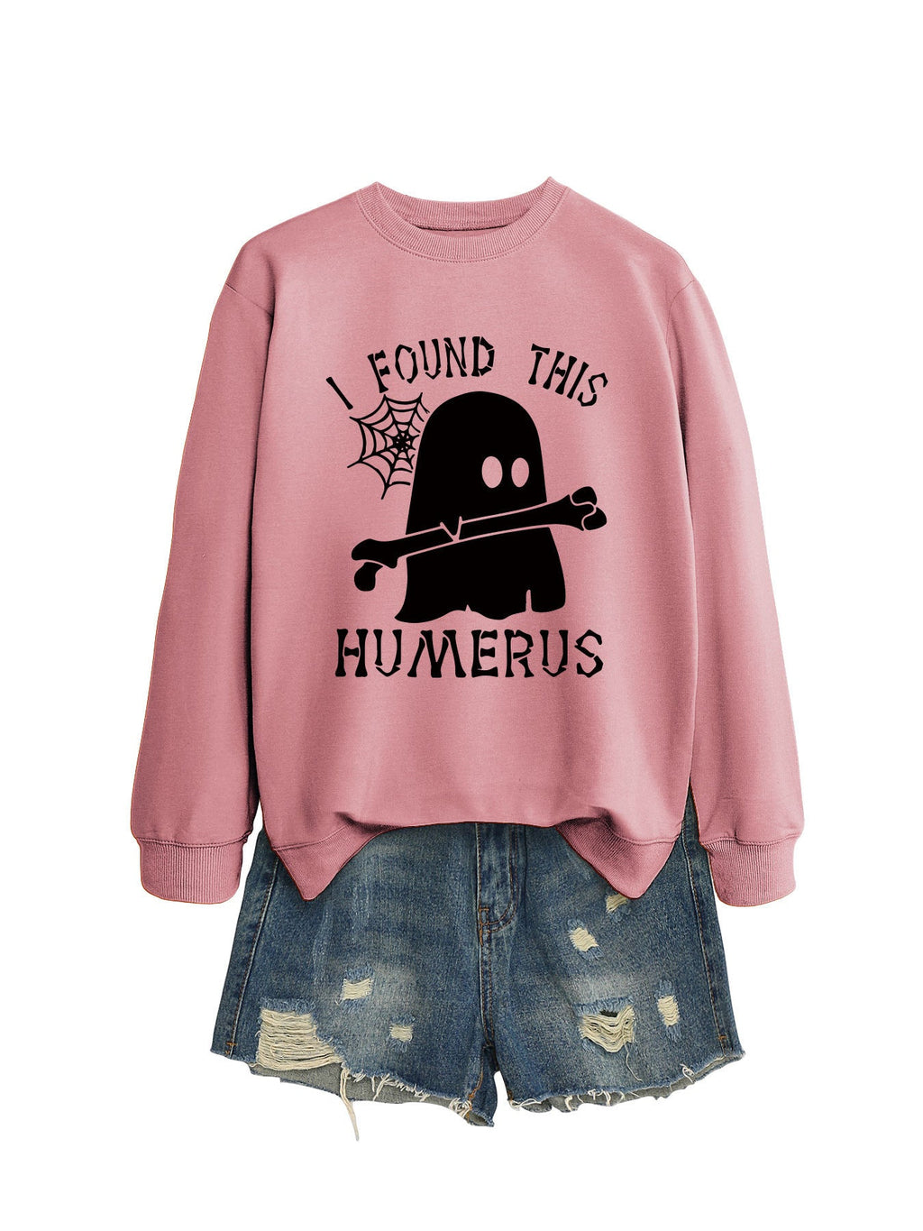 J'AI TROUVÉ CE SWEAT-SHIRT À COL ROND HUMÉRUS