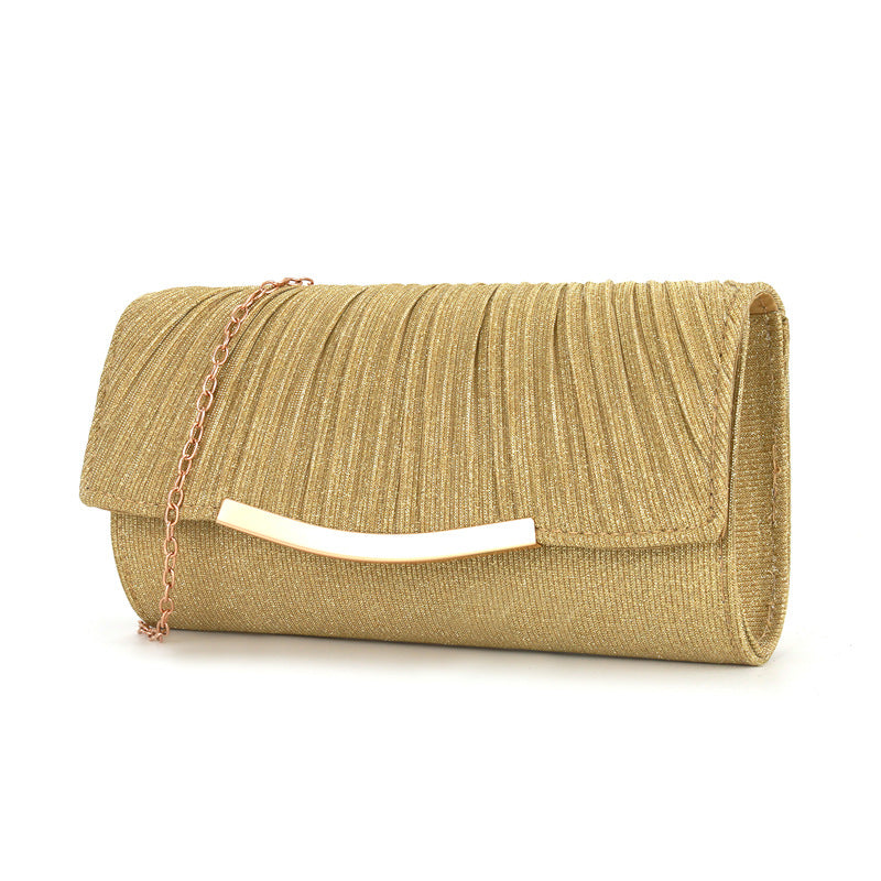Sac à main plissé de soirée