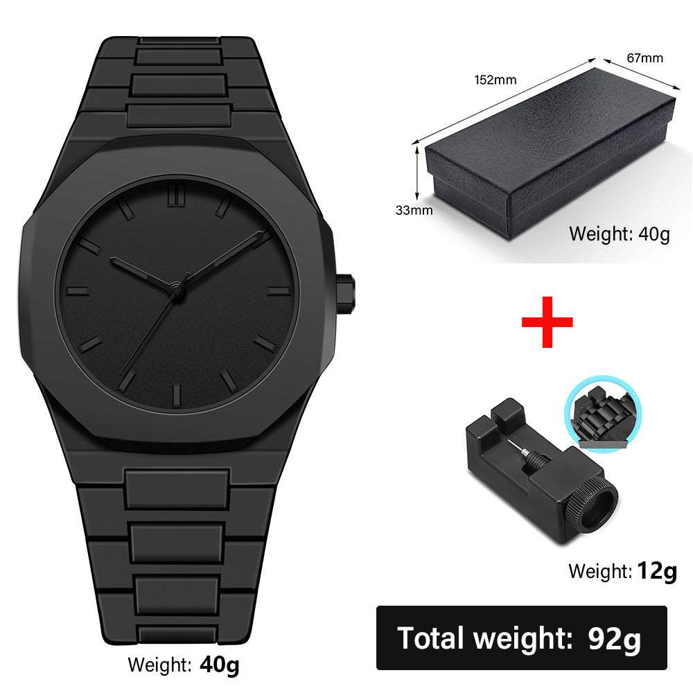 Montres à quartz en plastique pour homme