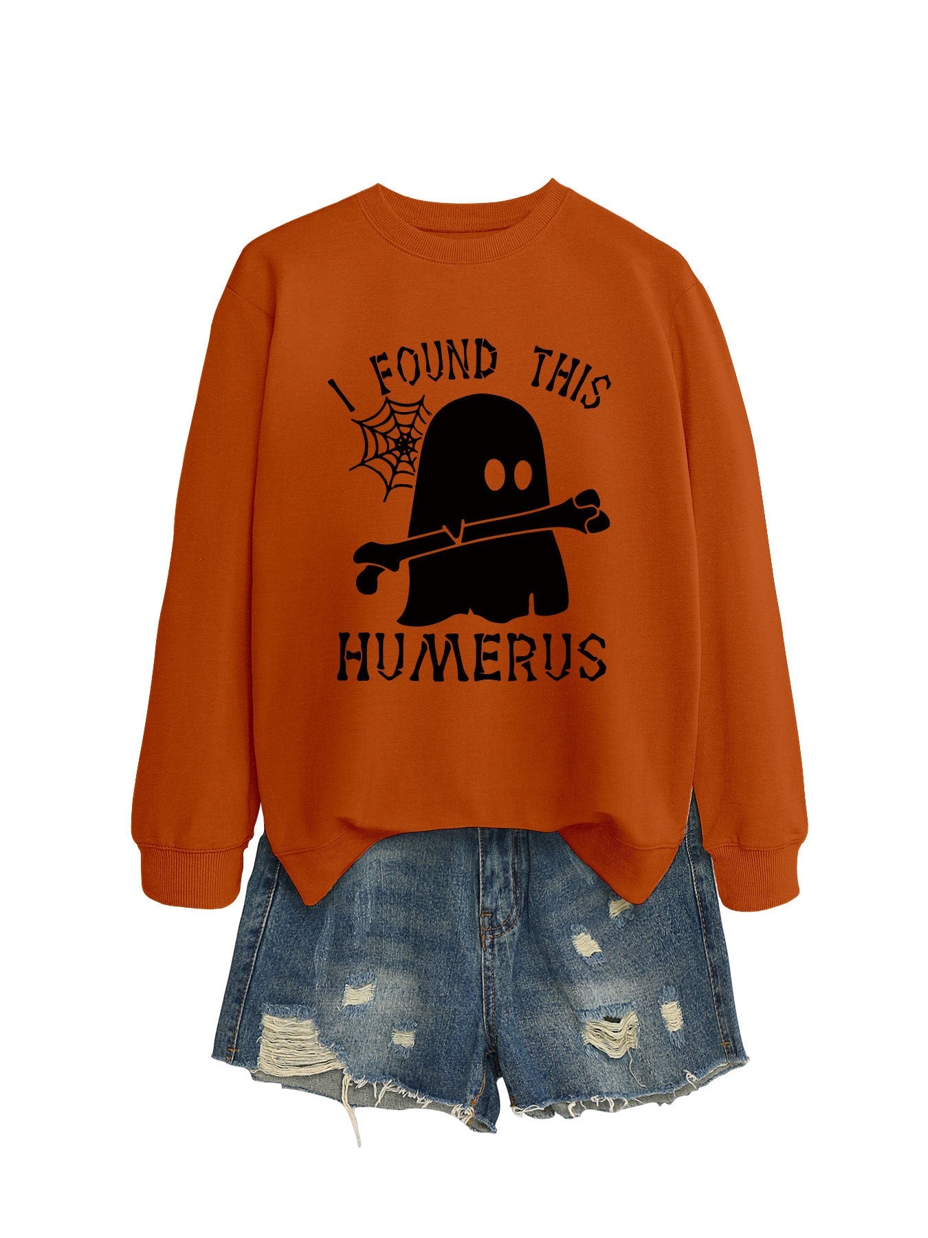 J'AI TROUVÉ CE SWEAT-SHIRT À COL ROND HUMÉRUS