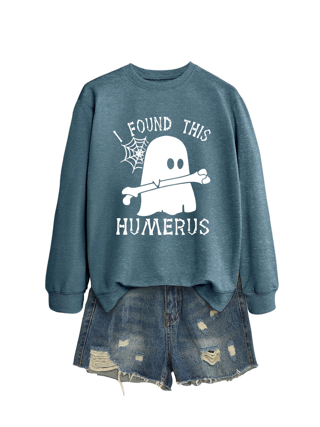 J'AI TROUVÉ CE SWEAT-SHIRT À COL ROND HUMÉRUS