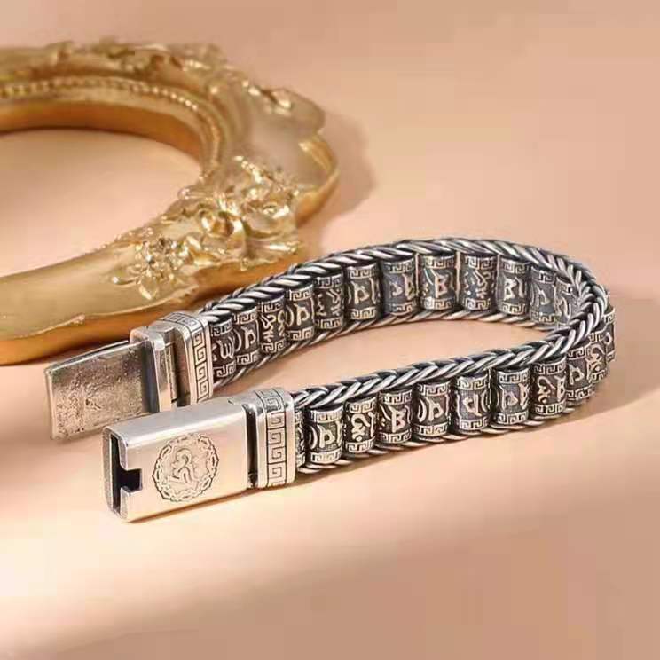 Bracelet mantra à six caractères