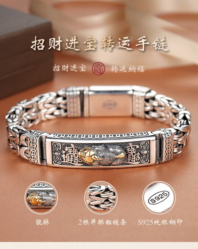 Bracelet Pixiu porte-bonheur