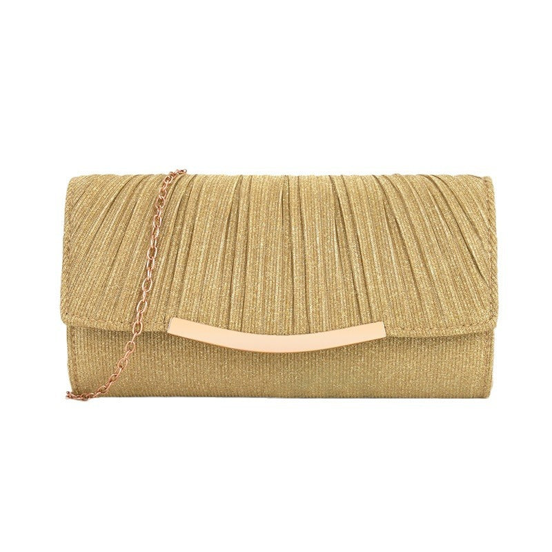 Sac à main plissé de soirée