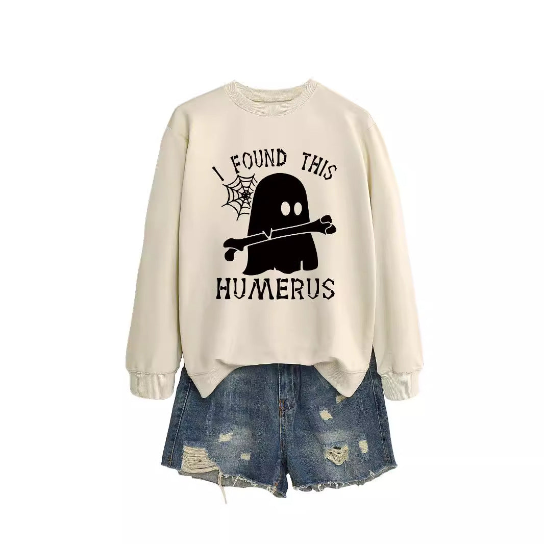 J'AI TROUVÉ CE SWEAT-SHIRT À COL ROND HUMÉRUS