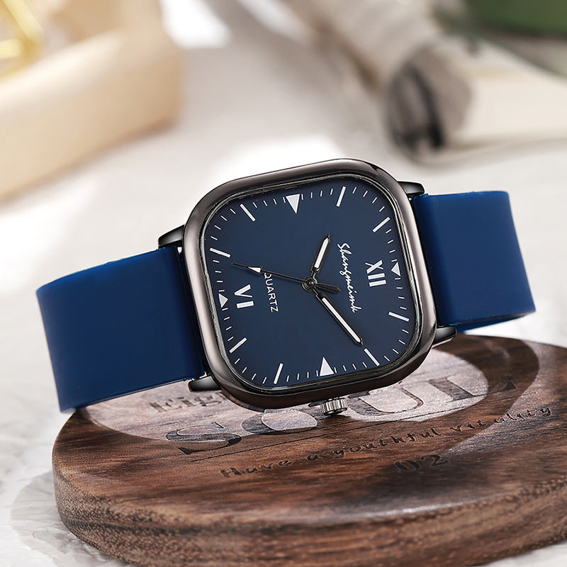 Montre unisexe à quartz carrée