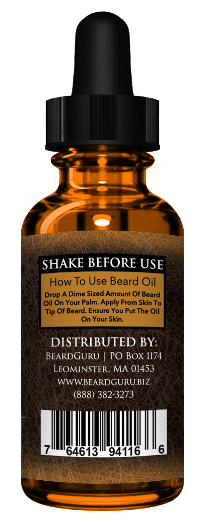 Huile à barbe vieux cuir BeardGuru