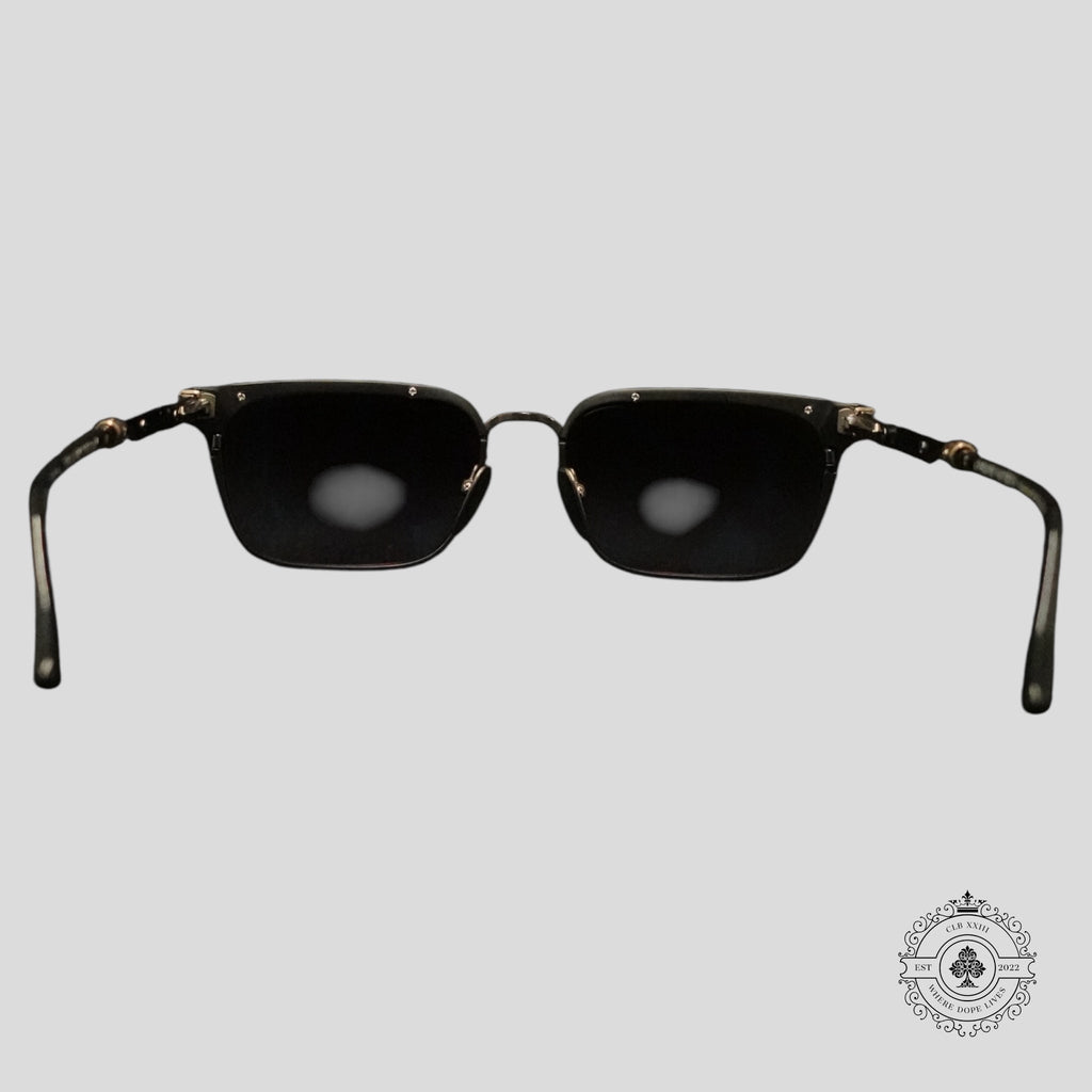 Chrome Hearts See U Next Tuesday Glasses in Black/Silver