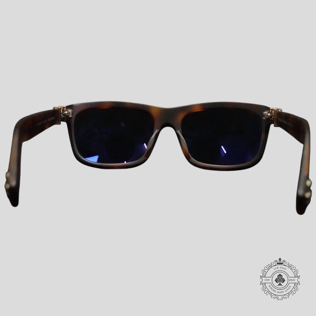 Chrome Hearts Mydixadryll Sunglasses in Matte Tortoise/Silver