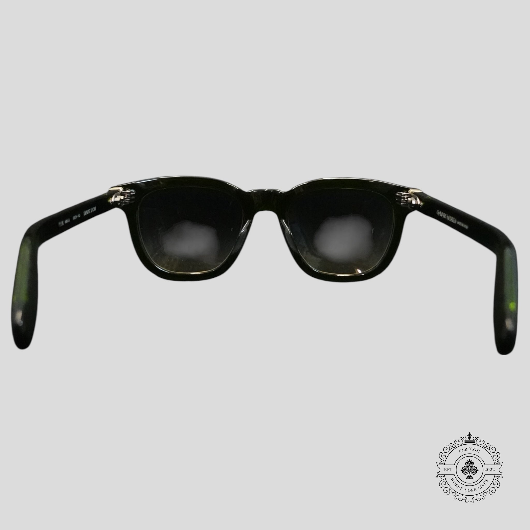 Chrome Hearts Smoke Show Sunglasses in Green/Silver