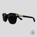 Chrome Hearts Smoke Show Sunglasses in Black/Gold