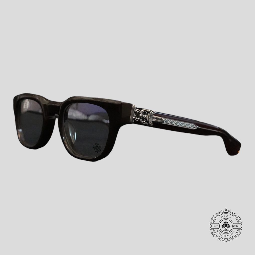 Chrome Hearts Cuntvoluted Sunglasses in Brown/Silver