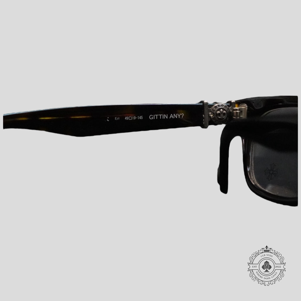 Chrome Hearts Gittin Any? Glasses in Tortoise Shell/Silver