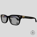 Chrome Hearts Vagilante Sunglasses in Black/Gold