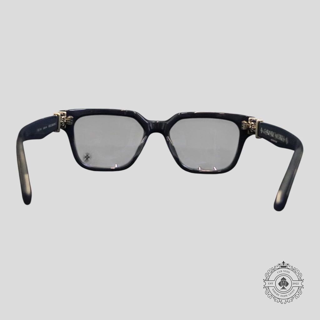 Chrome Hearts Vagillionaire II Glasses in Blue/Silver