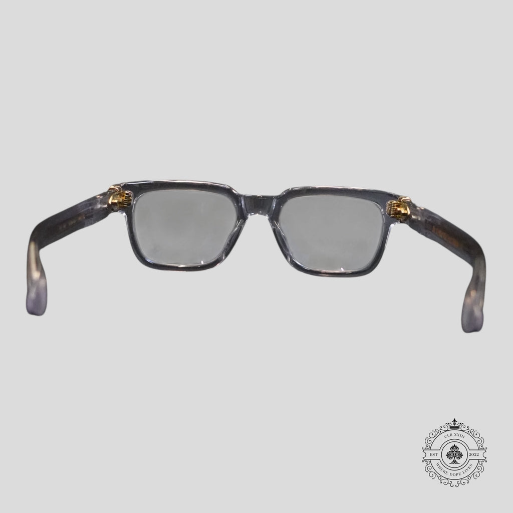 Chrome Hearts Pen 15 Sunglasses in Clear/Gold