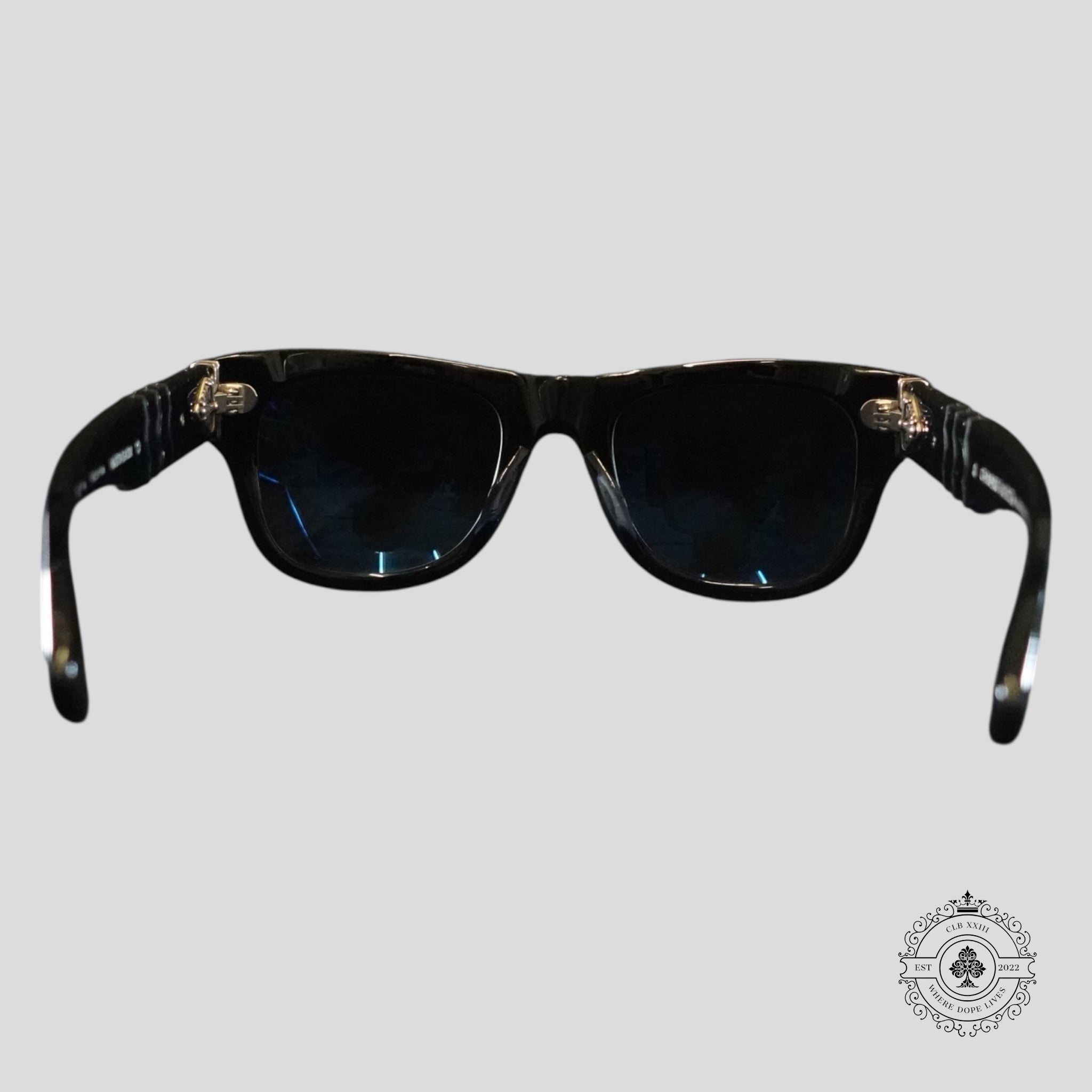 Chrome Hearts Instagasm Glasses in Black/Silver