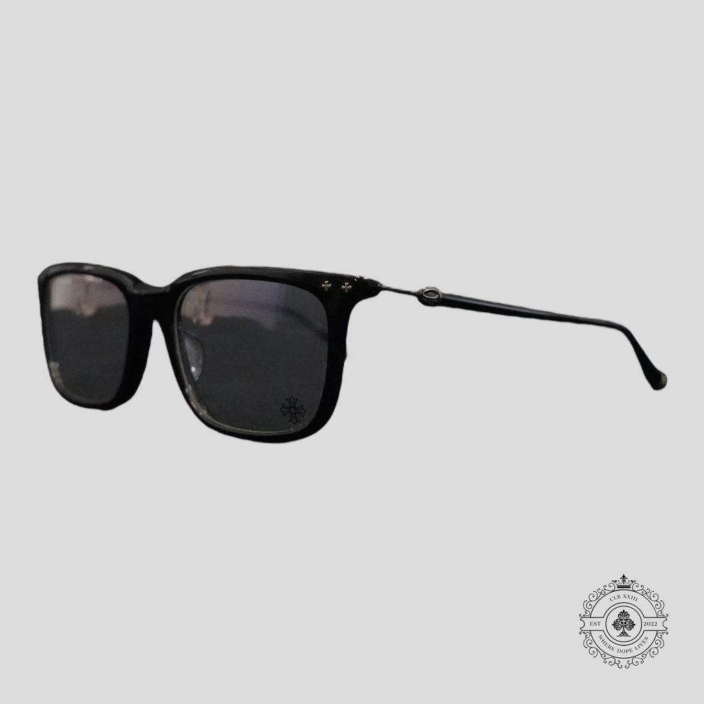 Chrome Hearts Big Ricky II-A Glasses in Black/Silver