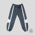 Louis Vuitton Monogram Printed Technical Trackpants in Black/White