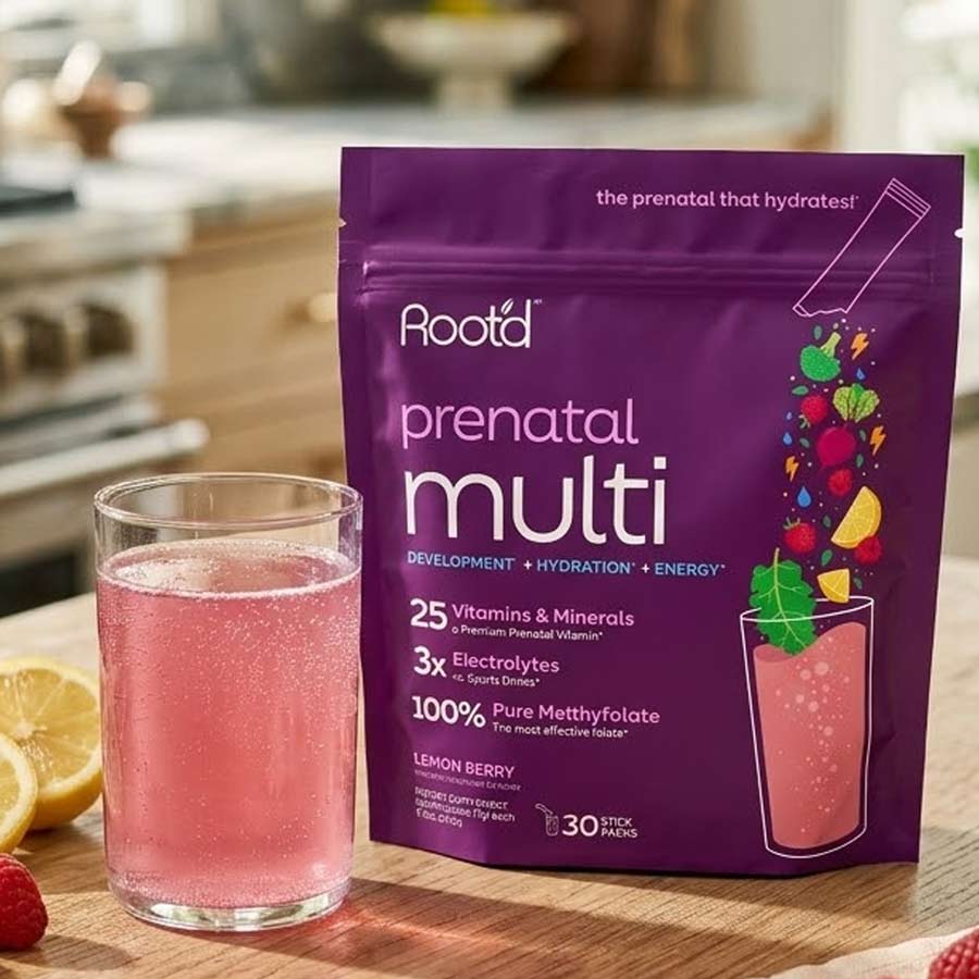 Nutrition prénatale essentielle + Électrolytes