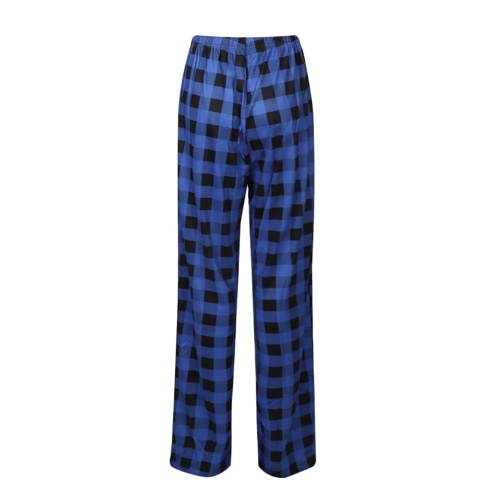 Pantalon de pyjama de Noël pour femme Pantalon à carreaux d'automne et d'hiver