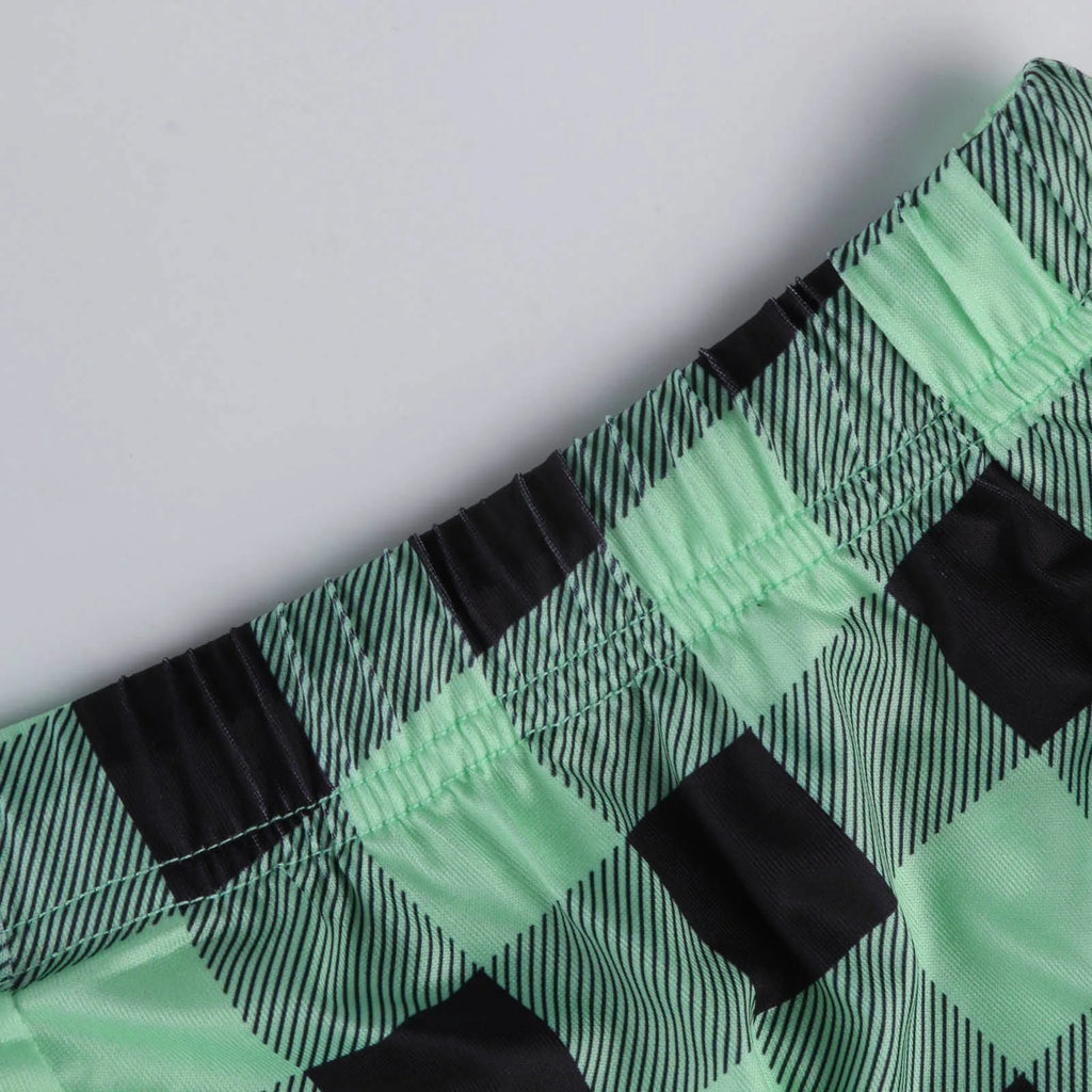 Pantalon de pyjama de Noël pour femme Pantalon à carreaux d'automne et d'hiver