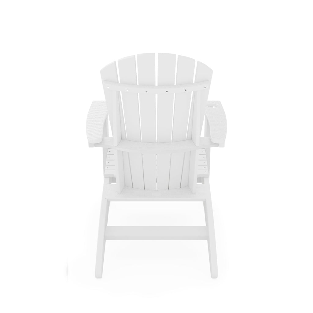 SoPoly St Simons Curved Back Adirondack Chair
