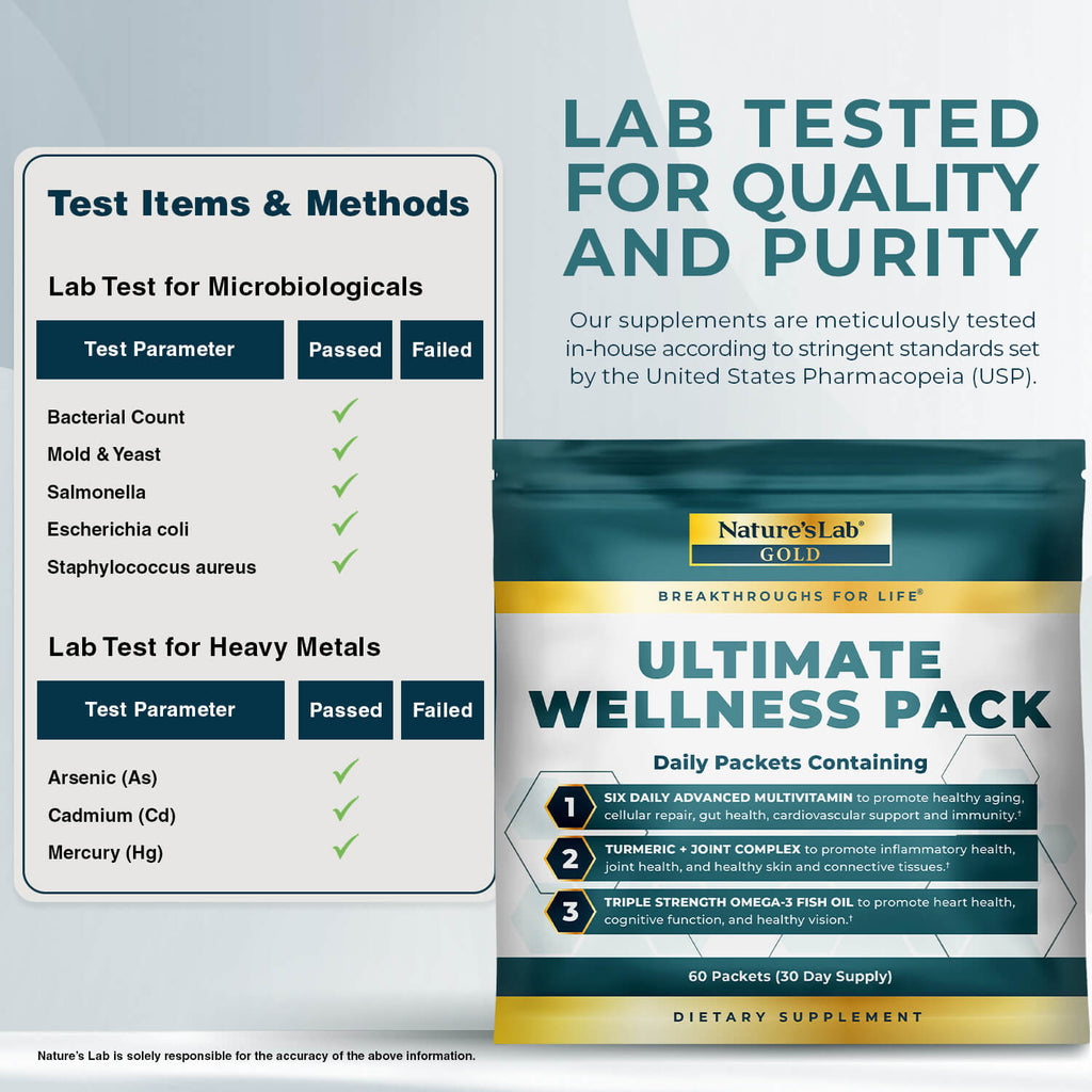 Pack Bien-Être Ultime Gold de Nature's Lab