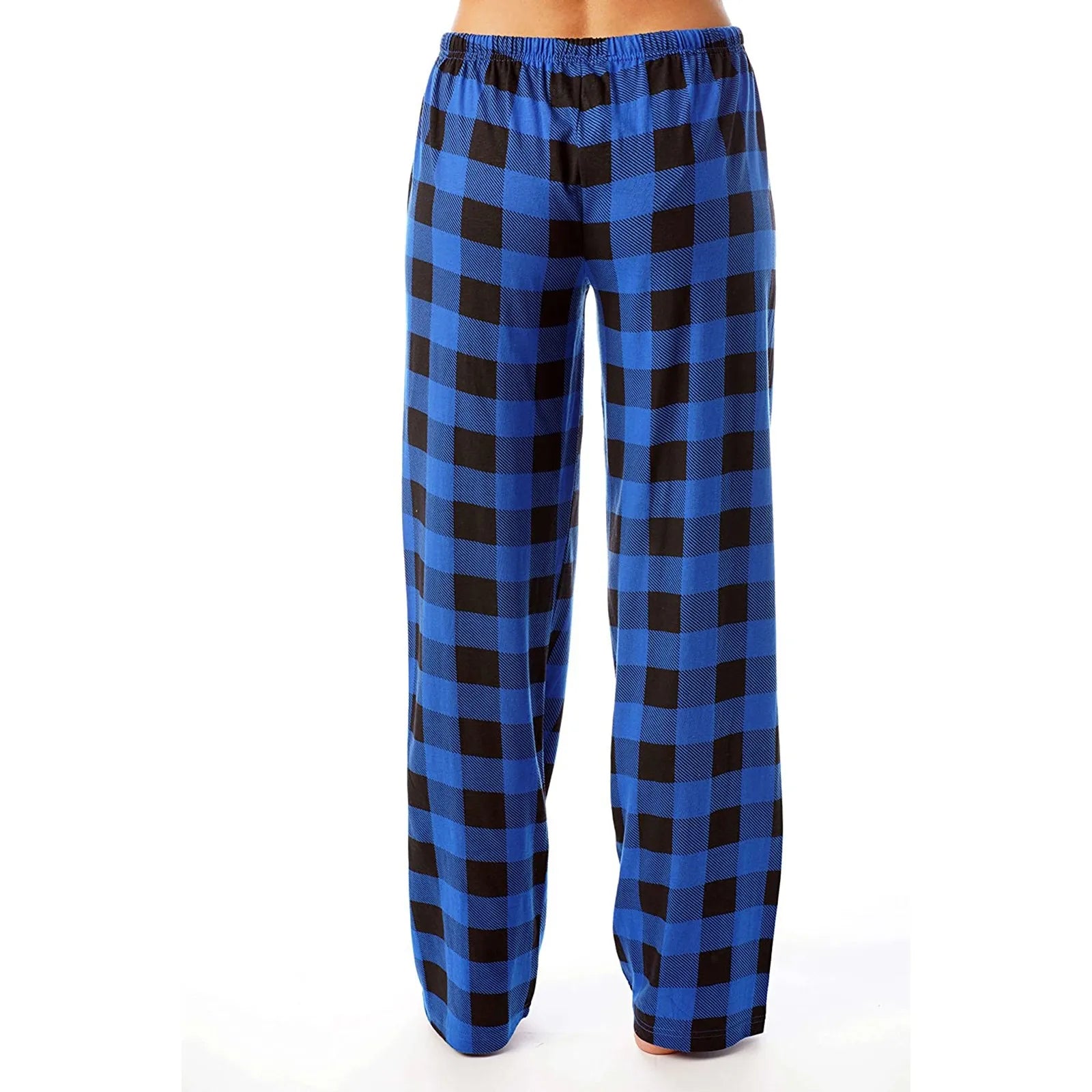 Pantalon de pyjama de Noël pour femme Pantalon à carreaux d'automne et d'hiver