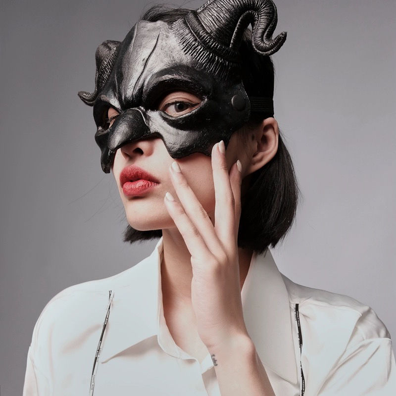 Masque de chèvre d'Halloween