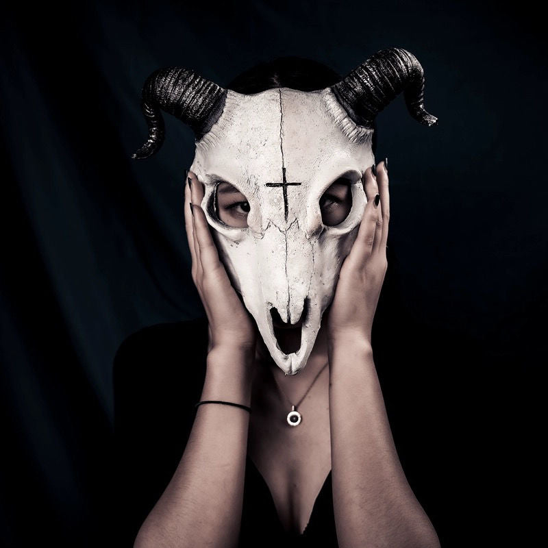 Masque de chèvre d'Halloween