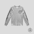 Chrome Hearts Horseshoe Logo Thermal Shirt in Grey