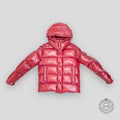 MONCLER MAYA 70 QUILTED COAT - RED