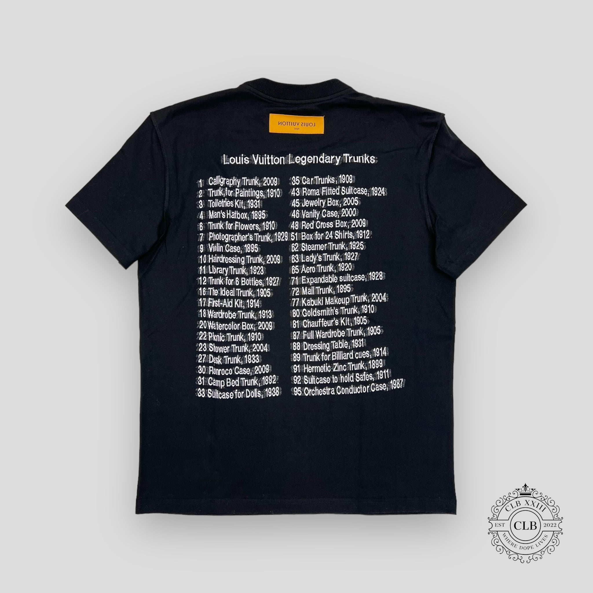 Louis Vuitton Legendary Trunks Tee in Black
