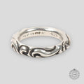 CHROME HEARTS SCROLL RING