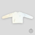 Chrome Hearts Cemetery Cross Patch Crewneck in White