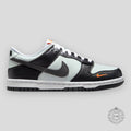 NIKE DUNK LOW (GS) "BLACK BRIGHT MANDARIN"