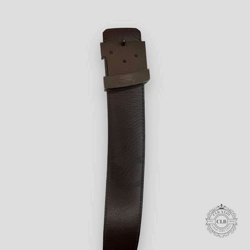 LOUIS VUITTON DAMIER EBENE BELT