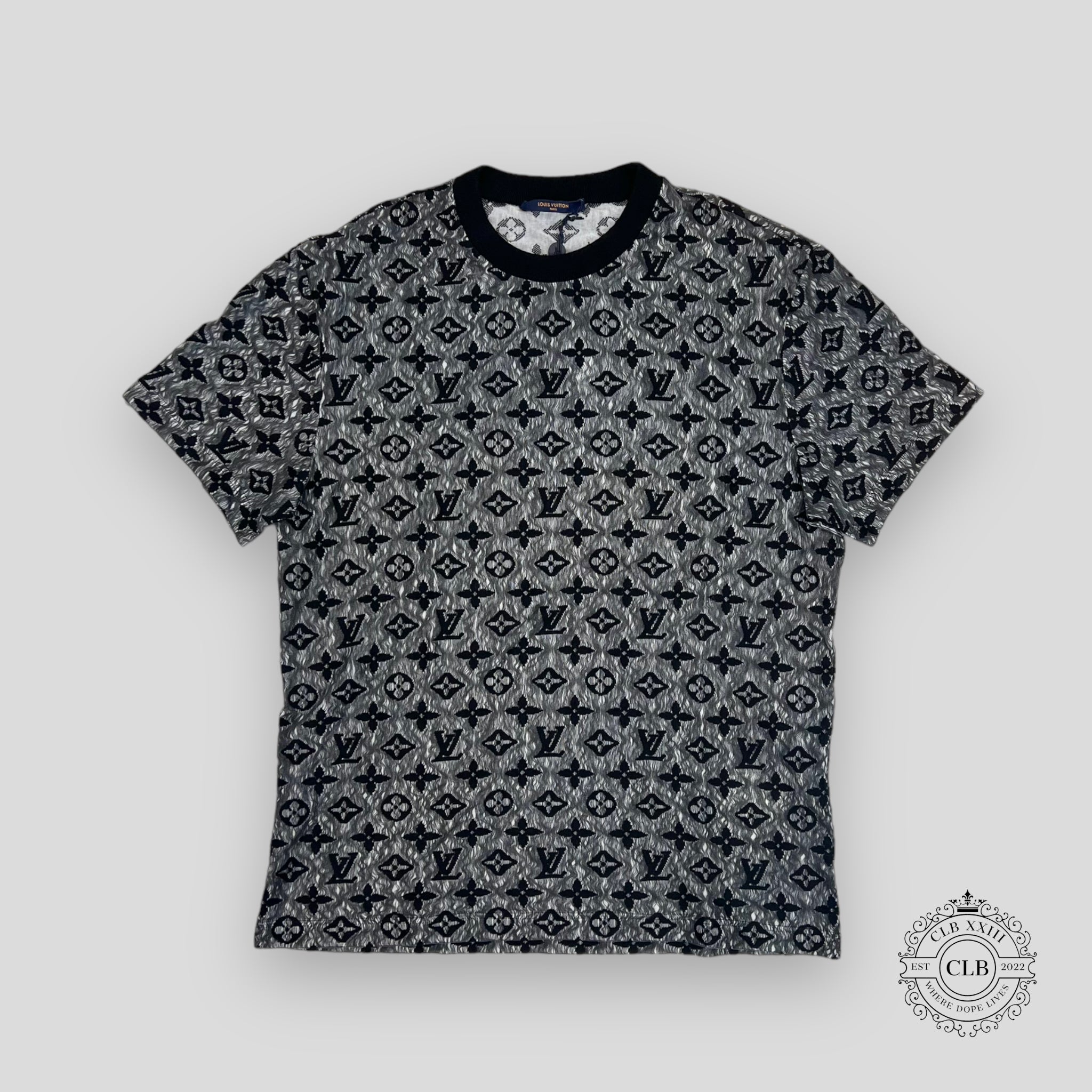 LOUIS VUITTON MONOGRAM T-SHIRT - BLACK