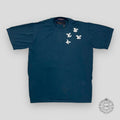 LOUIS VUITTON SIGNATURE SS KNIT CREWNECK - BLUE